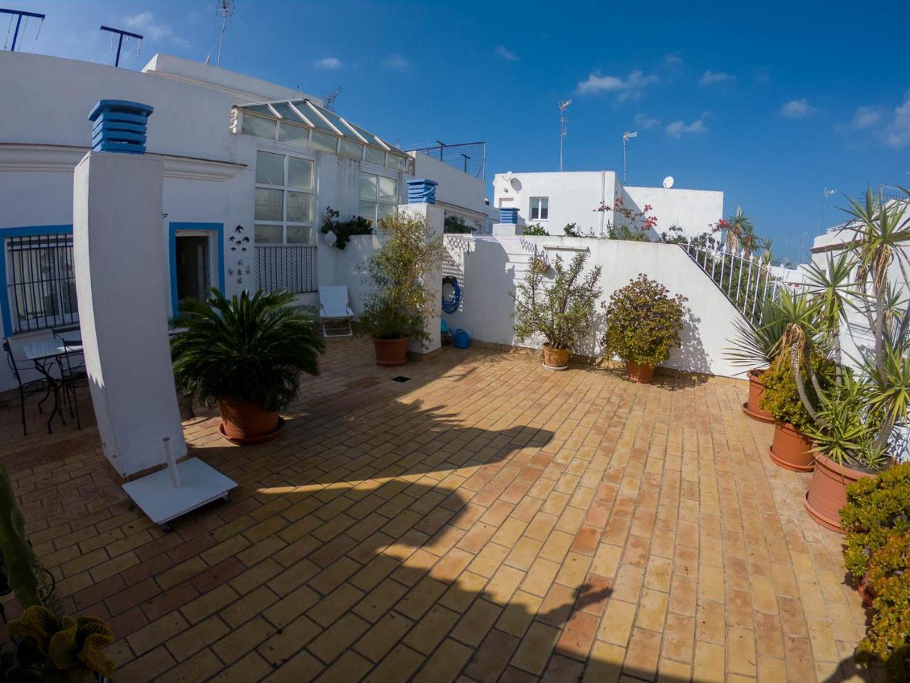 Апартаменты La Terraza Del Drago Кадис Экстерьер фото